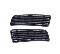 NNBINK Automóvil Rejillas Ventilación Capó Rejilla Ventilación Capó Vehículo Decoración Compatible con Benz para AMG CL63 2008 2009 2010 2011 2012 2013(Black,Set)