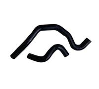 NNBINK Tubería de radiador Auto Compatible con Lexus para RX300 2.4 ACU30 ACU35 Manguera Refrigerante para Radiador Coche Tubo Desbordamiento 16572-28160 16571-28190(Black)