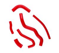 NNBINK Tubería de radiador Auto Compatible con Suzuki para DRZ400S 2000-2021 Kit De Mangueras De Refrigerante del Radiador Y Tubo De Rebose para Disipación De Calor.(Red)