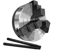 NNBWKIXI Juego de portabrocas de torno de madera de 3 pulgadas, 3 mandíbulas autocentrantes, rosca, 1 portabrocas de torno de 8TPI para torneado de madera