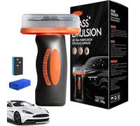 NNBWLMAEE 2026 New Q4 Glass Guard, 100g Hand-Held Glass Emulsion Cleaner, Car Glasss Oil Film Remover Brush, Car Window Cleaner, for Car, Windows, Mirrors, and Glassses Surfaces (1PC(100g))