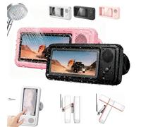 NNBWLMAEE Aquaplay Phone Holder, Aqua Play Phone Holder with Speaker, Aqua Play Shower Phone Case - Waterproof/Fog-Proof, HD Touch Screen, 360° Rotation, Angle Adjustable, Enhanced Sound Quality (2E)