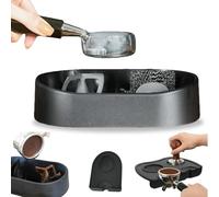 NNBWLMAEE Coffee Portafilter Cleaning Kit, Automatic Coffee Portafilter Cleaner, Electric Espresso Portafilters Cleaner Machine, Coffees Puck Clean, Porta Filter Clean, Deep-Cleaning & Anti-Spill (1)