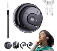 NNBWLMAEE HY-T26 Pro traductor de idiomas, auriculares Hy T26 Xpro, auriculares inalámbricos Hy-T26 Pro Ows de traducción Bluetooth de alta precisión, BT 5.4, sonido estéreo de alta fidelidad (negro)