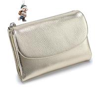 NNBWLMAEE Joyfullygo Wallet, Unisex Pebble Leather Wallet, with Credit Card Holder, Coin Holder & Cash Slots, Soft Small, Waterproof, Large Capacity (S)