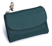NNBWLMAEE Joyfullygo Wallet, Unisex Pebble Leather Wallet, with Credit Card Holder, Coin Holder & Cash Slots, Soft Small, Waterproof, Large Capacity (I)