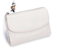 NNBWLMAEE Joyfullygo Wallet, Unisex Pebble Leather Wallet, with Credit Card Holder, Coin Holder & Cash Slots, Soft Small, Waterproof, Large Capacity (V)