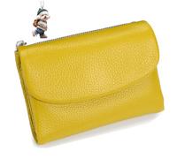 NNBWLMAEE Joyfullygo Wallet, Unisex Pebble Leather Wallet, with Credit Card Holder, Coin Holder & Cash Slots, Soft Small, Waterproof, Large Capacity (N)