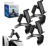 NNBWLMAEE Kicklo Phone Holder, 2025 New Universal 360° Degree Rotatable Car Dashboard Phone Holder Mount [Upgrade Clip Never Fall], for 4 to 7" Smartphones (3pcs)