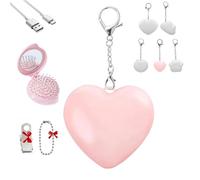 NNBWLMAEE Love Wallet Tote Bag Touch Sensing Light, Stunning Love Wallet Tote, Handbag Sensing Light, Glowing Purse Lamp, Heart Shaped Purse Lights, Rechargeable Sensor for Girls Women (A)