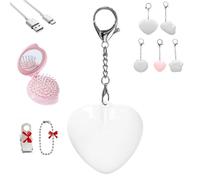 NNBWLMAEE Love Wallet Tote Bag Touch Sensing Light, Stunning Love Wallet Tote, Handbag Sensing Light, Glowing Purse Lamp, Heart Shaped Purse Lights, Rechargeable Sensor for Girls Women (B)