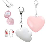 NNBWLMAEE Love Wallet Tote Bag Touch Sensing Light, Stunning Love Wallet Tote, Handbag Sensing Light, Glowing Purse Lamp, Heart Shaped Purse Lights, Rechargeable Sensor for Girls Women (L)