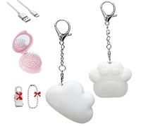 NNBWLMAEE Love Wallet Tote Bag Touch Sensing Light, Stunning Love Wallet Tote, Handbag Sensing Light, Glowing Purse Lamp, Heart Shaped Purse Lights, Rechargeable Sensor for Girls Women (M)