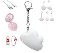 NNBWLMAEE Love Wallet Tote Bag Touch Sensing Light, Stunning Love Wallet Tote, Handbag Sensing Light, Glowing Purse Lamp, Heart Shaped Purse Lights, Rechargeable Sensor for Girls Women (E)