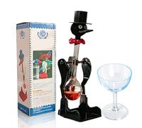 NNBWLMAEE Novelty Drinking Water Bird Toy, Perpetual Motion Bobbing Glass Duck - Fun Desk Decor, Educational Science Ornament & Stress Relief Toy for Home & Office, Creative Prank Gift (B-2)