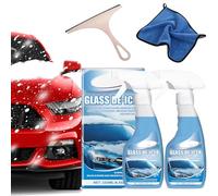 NNBWLMAEE Spray descongelador de hielo para coche, espray de hielo para coche, spray descongelante para parabrisas de vehículo, para parabrisas de vehículo, fusión rápida de hielo y escarcha para