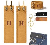 NNBWLMAEE Tactical Metal Hook Elastic Belt, 2026 New Buckleless Belt Hook, Unisex Buckle-Less Elastic Invisible Waist Belts Closure, Adjustable, for Outdoor Work & EDC (Brown*2)