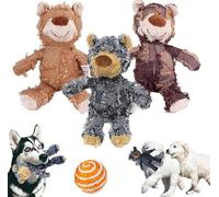 NNBWLMAEE Unbreak Bear - Juguete para perro, 2025 Unbreaka-Bear para masticadores pesados, juguete indestructible para perros, 2.0 irrompible Bea r T oy, para masticadores agresivos, mantenlos