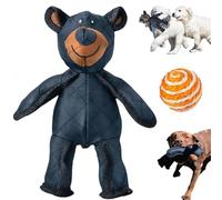NNBWLMAEE Unbreaka-Bear, Indestructa Bear, Durabear - Juguete indestructible para perros, oso de peluche irrompible Extreme Bear 2.0, para perros masticadores agresivos, perros grandes (1 unidad-a)
