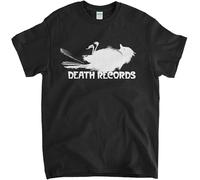 NNCKPYSOU Inspired by Phantom of The Paradise T Shirt - Death Records 70'S Depalma Black