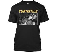 NNCKPYSOU Limited Turnstile American Music Graphic Art Vintage T-Shirt S-3XL. Black XS Mens