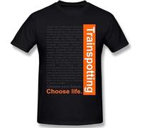 NNCKPYSOU Trainspotting Choose Life Choose Your Future Men's Basic Short Sleeve T-Shirt
