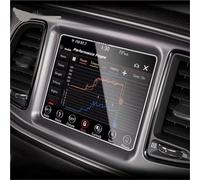 NNEMEGFJE Protectores pantalla Compatible Con Dodge Para Challenger | 2015-2020 8,4 Pulgadas Navegación GPS Coche Pantalla LCD Película Protectora Vidrio Templado