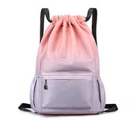 Nnicorns 25 L Turnbeutel Mädchen Jungen Sporttasche Schwimmtasche Rucksack Sportrucksack, Badetasche Kordelzugbeutel Turnbeutel Herren Mädchen Geeignet für Drinnen und Draußen(Rosa), verde, L