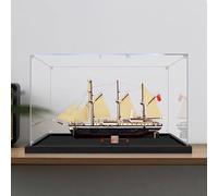 NNIESSD Vitrina acrílica para Lego 10335 Endurance Expedition Ship Model, a prueba de polvo, transparente, 3 mm de grosor