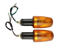 NNJIEUPO Indicatori di Direzione Moto Compatible con CB400 para CB1300 para VT250 para Spada 250 para Bros400 1 Par De Luces Intermitentes Ámbar para Motocicleta