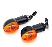 NNJIEUPO Indicatori di Direzione Moto Compatible con Yamaha para FZ1N 2006-2016 para FZ6R 2009-2017 para XJ6N 2009-2016 Intermitente De Señal De Giro Delantero Y Trasero De Motocicleta De Color Ámbar