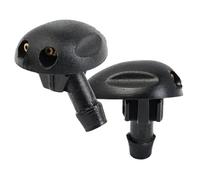 NNMIKOLC Boquilla Lavaparabrisas Compatible con Mégane para Scénic 1997-1999 para Logan MK1 2004-2011 para Sandero I 2007-2011 OEM:7700846456 2 Boquillas para Limpiaparabrisas Delantero