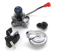 NNMIKOLC Interruptor Encendido Moto Compatible con Yamaha para XVS650 para V-Star para Custom 1998-2017 para Midnight 2005-2010 Combustible para Gas Interruptor Encendido con Cerradura Y Kit Llave
