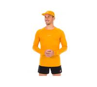 Nnormal - Ropa de senderismo - Merino Long Sleeve 02 Orange de Lana - Talla S - Naranja Naranja S