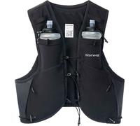 Nnormal - Mochilas y cinturones trail/running - Race Vest Black de Nylon - Talla M - Negro Negro M
