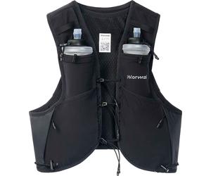 Nnormal - Mochilas y cinturones trail/running - Race Vest Black de Nylon - Talla XL - Negro Negro XL