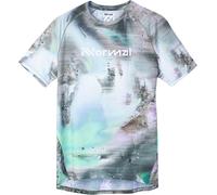 Nnormal - Race T-Shirt Nature Print - Talla XL - Gris Gris XL