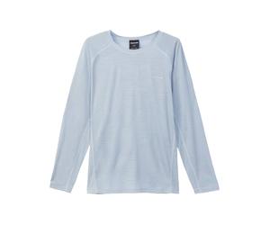 Nnormal - Ropa de senderismo - Men's Merino Long Sleeve T-shirt Blue de Lana - Talla L - Azul Azul L