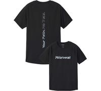 Nnormal - Ropa de senderismo mujer - Race T-Shirt 02 W Black para Mujer - Talla XS - Negro Negro XS