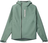Nnormal - Ropa trail running mujer - Trail Rain Jacket W Green para Mujer - Talla L - Verde Verde L