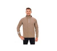 Nnormal - Ropa para trail running - Trail Wind Jacket Brown - Talla L - Marrón Marrón L