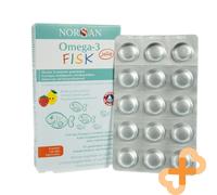 NNORSAN Omega-3 KIDS Gominolas De Fresa Y Limón Saborizadas Con Vitaminas, 45