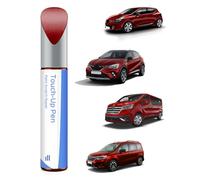 NNP - Pintura para retoques con efecto perlado de llama, color rojo nacre/Dezir, para Renault Coincidencia exacta - Repara arañazos y desconchados