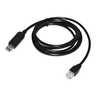 NNUQERC FT232RL Adaptador USB a RJ45 RS485 Cable de comunicación serie para grabadora de video digital de visión ilimitada (1,8 m, carcasa USB negra)