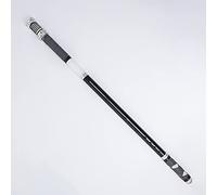 NNYCC Funda de Sable de Luz de Metal, Accesorios de Sable de Luz Funda Protectora Ajustable para Hoja de 92cm/82cm/78cm de 1 Pulgada de diámetro,Black+Silver