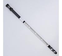 NNYCC Funda de Sable de Luz de Metal, Accesorios de Sable de Luz Funda Protectora Ajustable para Hoja de 92cm/82cm/78cm de 1 Pulgada de diámetro,Silver+Black