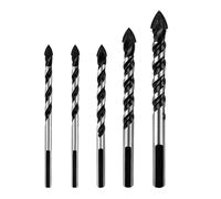 NnYuaUil Broca de aleación de 6, 8, 10 y 12 mm for espejos, azulejos de cerámica, ladrillos y paredes de hormigón.