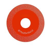 NnYuaUil Hoja de sierra de diamante de 75 mm for cortar baldosas de vidrio y porcelana