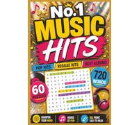No.1 Music hits, Artists & Albums: Wordsearch | Songs Puzzle book | Pop & Reggae