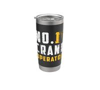 No. 1 Operador de grúa Trabajadores del sitio de construcción Conductor de grúa Vaso térmico de acero inoxidable de doble pared